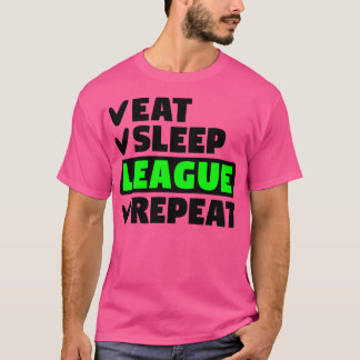 Camiseta Repetir a liga do sono