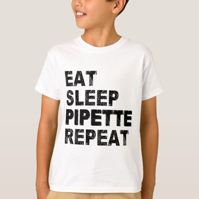 Camiseta Repetir a Pipeta do Sono (Frente)