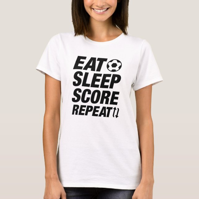 Camiseta Repetir a Pontuação de Suspensão (Frente)