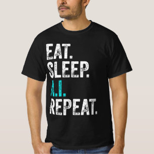 Camiseta Repetir AI de latência