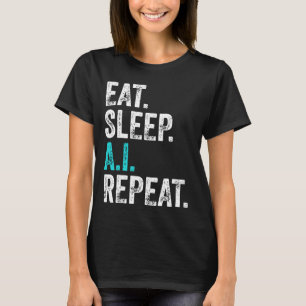 Camiseta Repetir AI de latência