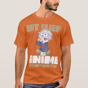 Camiseta Repetir animação de repouso 