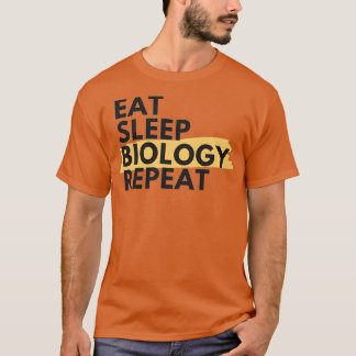 Camiseta Repetir biologia do sono
