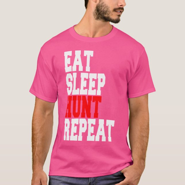 Camiseta Repetir Caça de Sono (Frente)