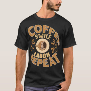 Camiseta Repetir cappuccino a quente 