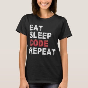 Camiseta Repetir Código de Repouso