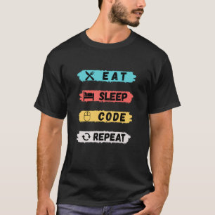 Camiseta Repetir Código de Repouso