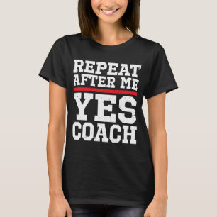 Camiseta Repetir Depois De Mim Sim Coach Cote Vintage