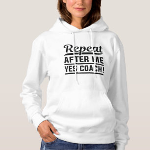 Camiseta Repetir Depois De Mim Sim Treinador