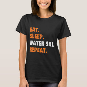 Camiseta Repetir Esquema de Água no Sono