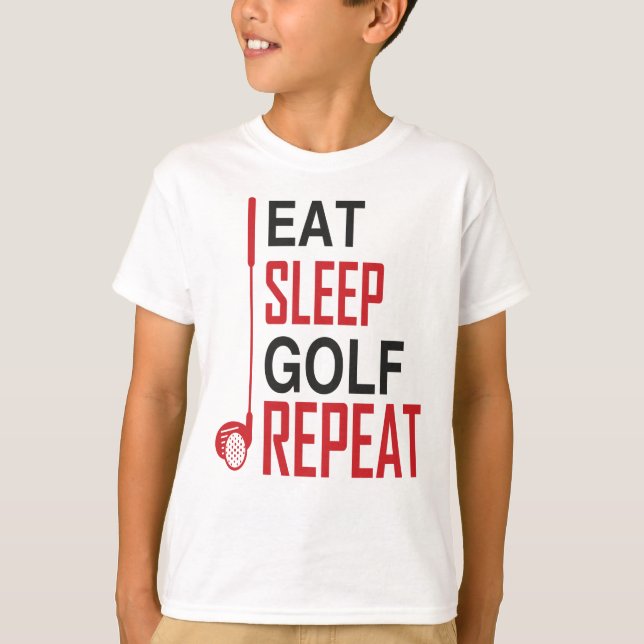 Camiseta Repetir Golf De Sono (Frente)