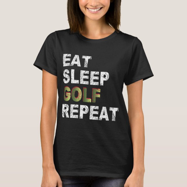 Camiseta Repetir Golf De Sono (Frente)