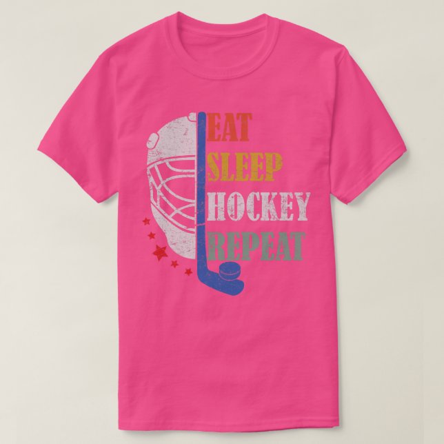 Camiseta Repetir Hóquei no Sono 3 (Frente do Design)