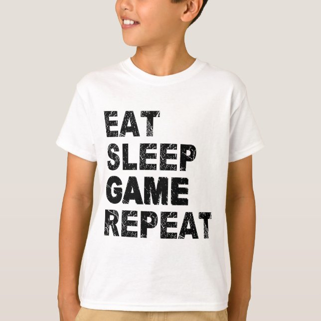 Camiseta Repetir Jogo de Sono (Frente)