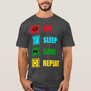 Camiseta Repetir Jogo de Sono