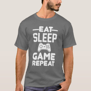 Camiseta Repetir Jogo de Sono