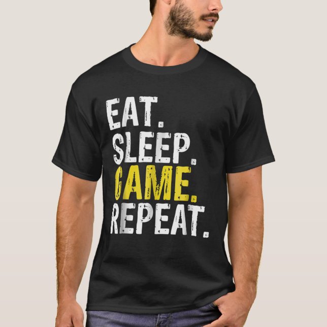 Camiseta Repetir Jogo de Sono (Frente)