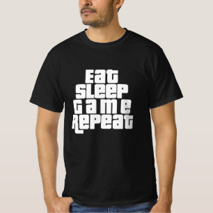 Camiseta Repetir Jogo de Sono