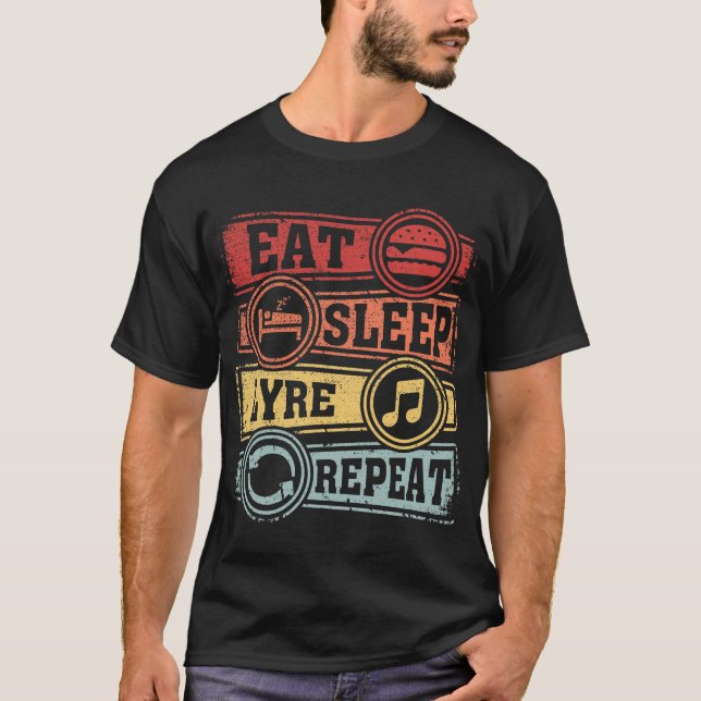 Camiseta Repetir Lyre no Sono (Frente)
