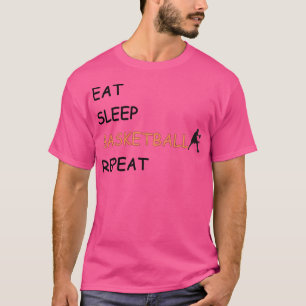 Camiseta Repetir o Basquete de Sono