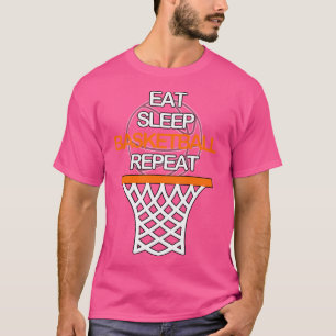 Camiseta Repetir o Basquete de Sono