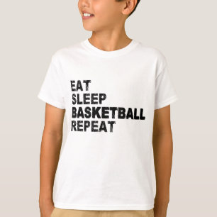 Camiseta Repetir o Basquete de Sono