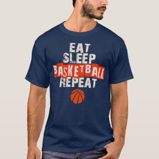 Camiseta Repetir o Basquete de Sono
