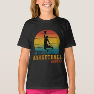 Camiseta Repetir o Basquete de Sono