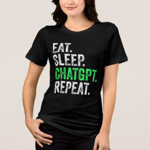 Camiseta Repetir o Chatgpt de Suspensão