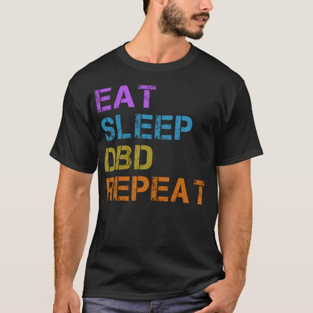 Camiseta Repetir O Dbd De Repouso (Frente)