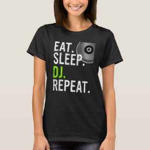 Camiseta Repetir o DJ de repouso - DJ Design_1