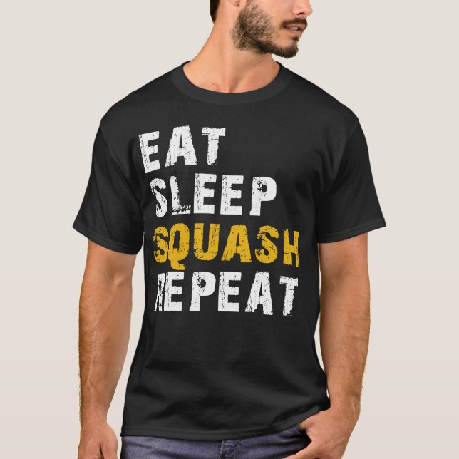 Camiseta repetir o esmagamento do sono (Frente)