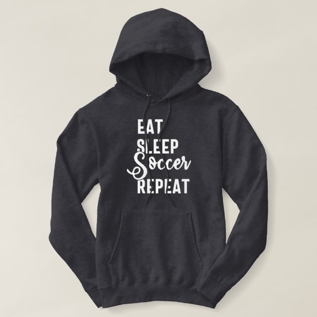 Camiseta repetir o futebol para dormir (Frente do Design)