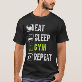 Camiseta Repetir o Gym de Sono - Malhação de Workout