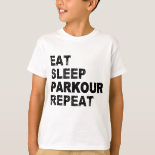 Camiseta Repetir o Parkour de Repouso