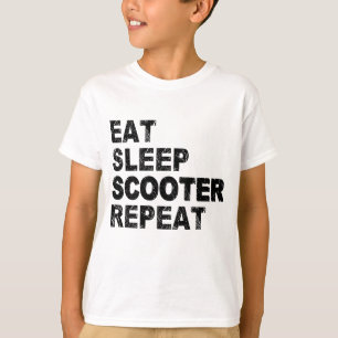 Camiseta Repetir o Patinete de latência