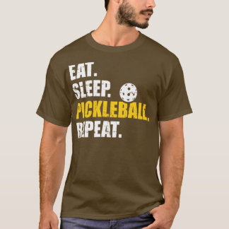 Camiseta Repetir o picleball do sono