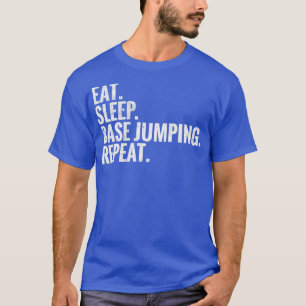 Camiseta Repetir o salto da base de repouso