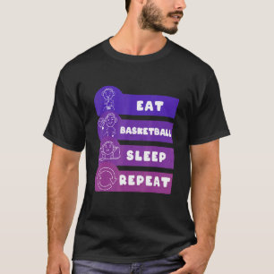 Camiseta Repetir o Sono de Basquete