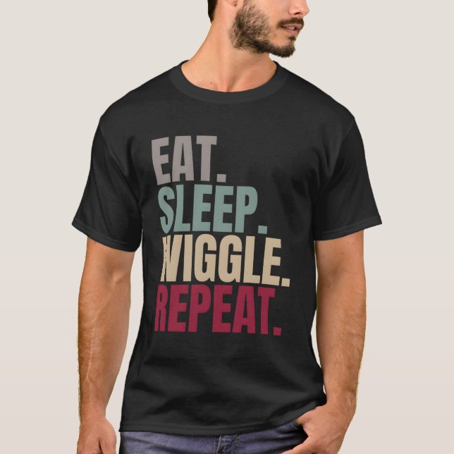 Camiseta Repetir o suspiro de suspensão (Frente)