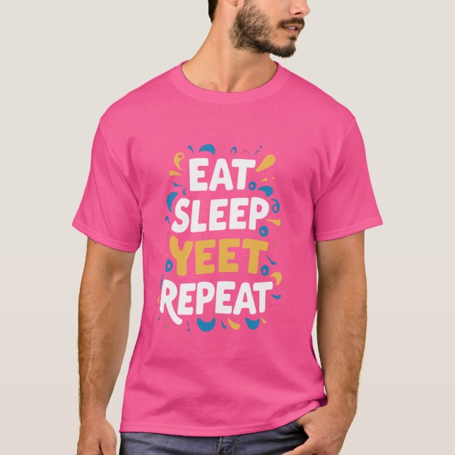 Camiseta Repetir o teste do sono (Frente)