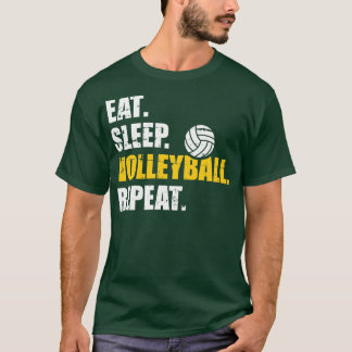 Camiseta Repetir o vôlei do sono
