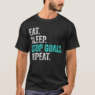 Camiseta Repetir Objetivos de Interrupção do Sono - Present