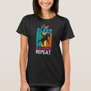 Camiseta Repetir os Cavalos da Corrida do Sono