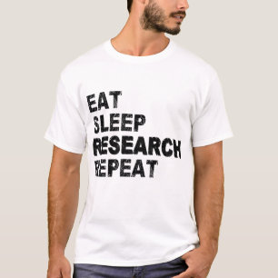 Camiseta Repetir Pesquisa do Sono