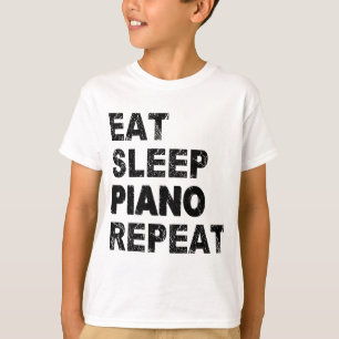 Camiseta Repetir Piano de Repouso