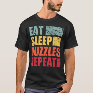 Camiseta Repetir quebra-cabeças