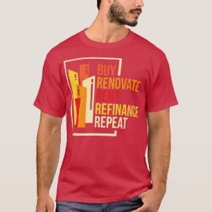 Camiseta Repetir Refinanciamento de Renovação de comprar