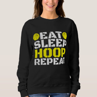 Camiseta Repetir Repetição de Hoop de Repouso