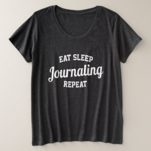 Camiseta Repetir Repetição do Diário de Repouso